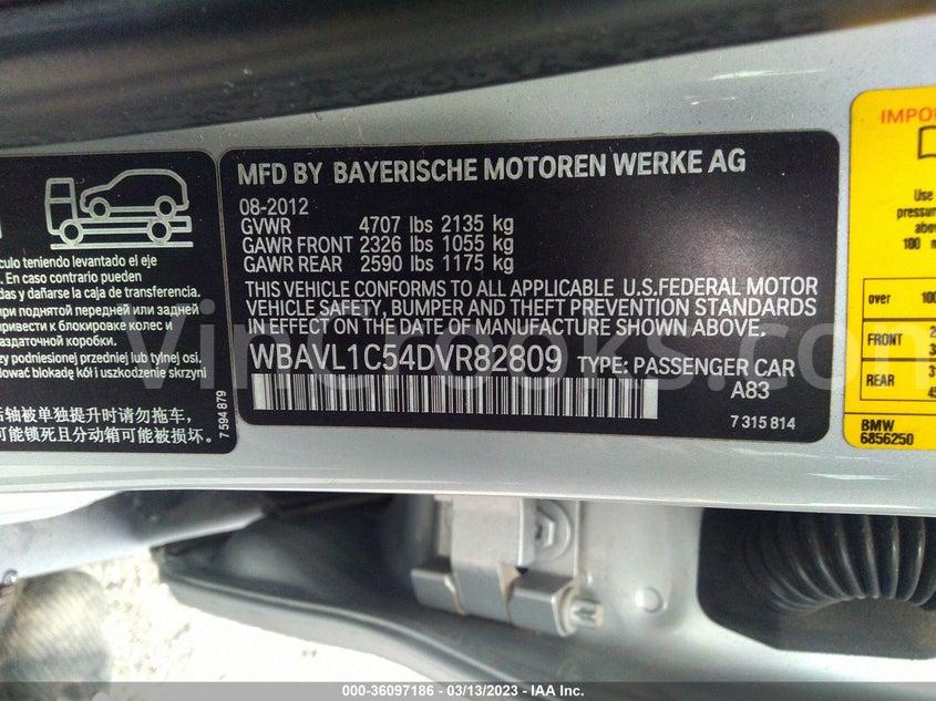 WBAVL1C54DVR82809