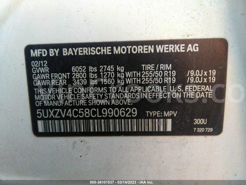 5UXZV4C58CL990629