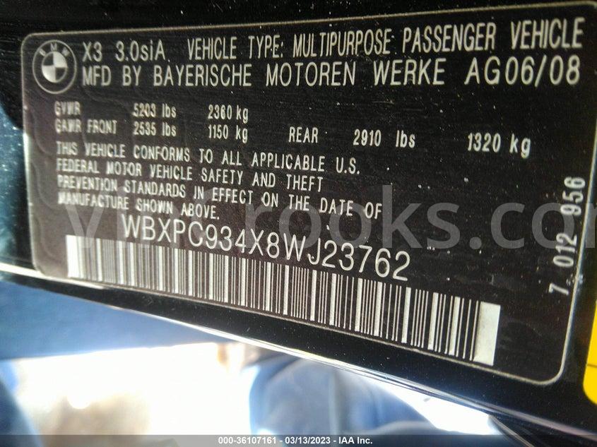 WBXPC934X8WJ23762