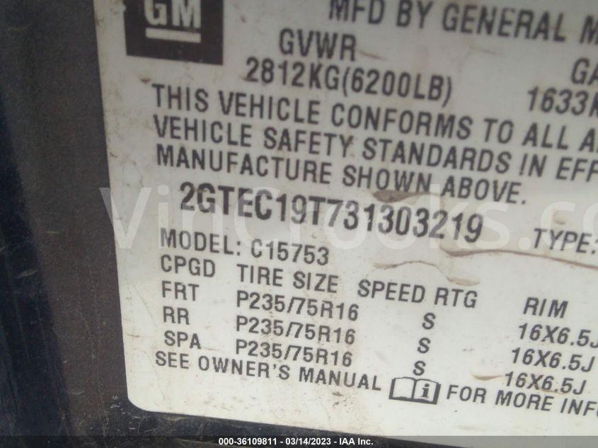 2GTEC19T731303219