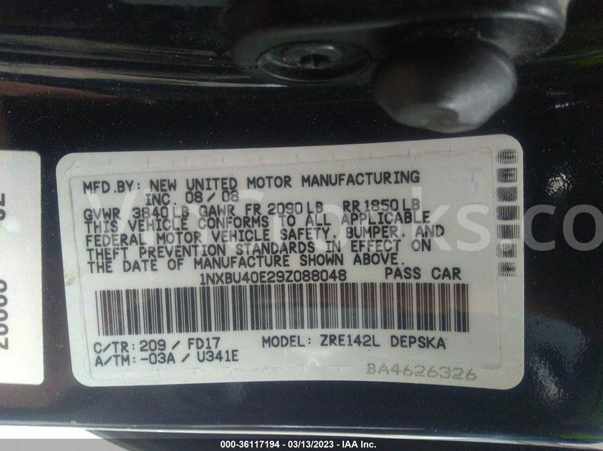 1NXBU40E29Z088048