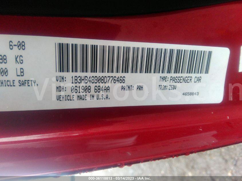 1B3HB48B08D776466