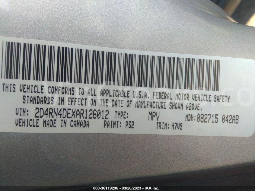 2D4RN4DEXAR126012
