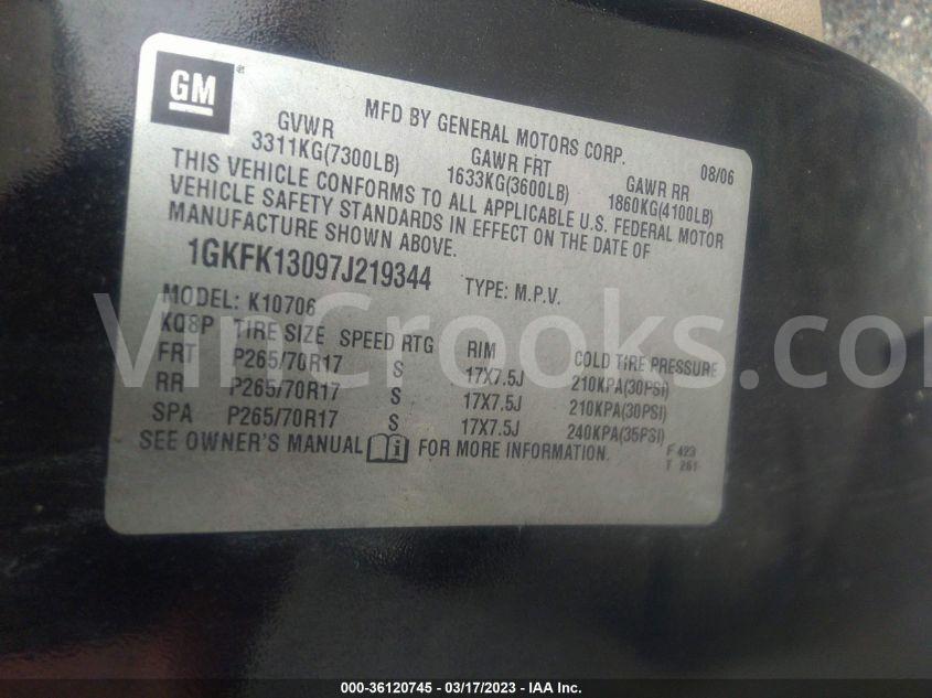 1GKFK13097J219344