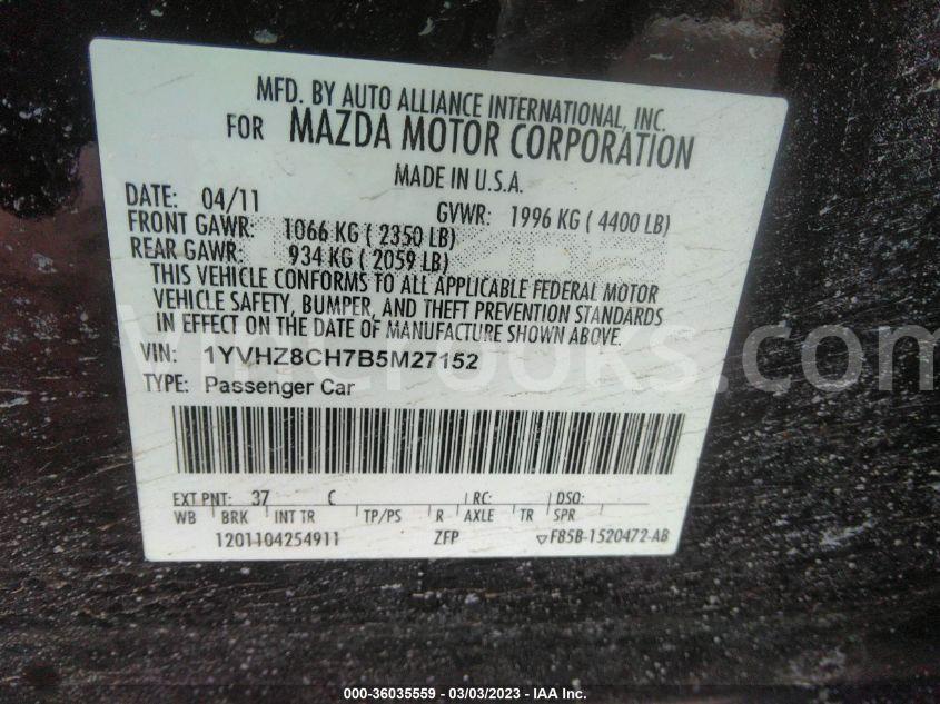 1YVHZ8CH7B5M27152