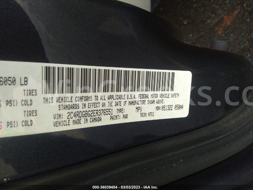 2C4RDGBG2ER376551