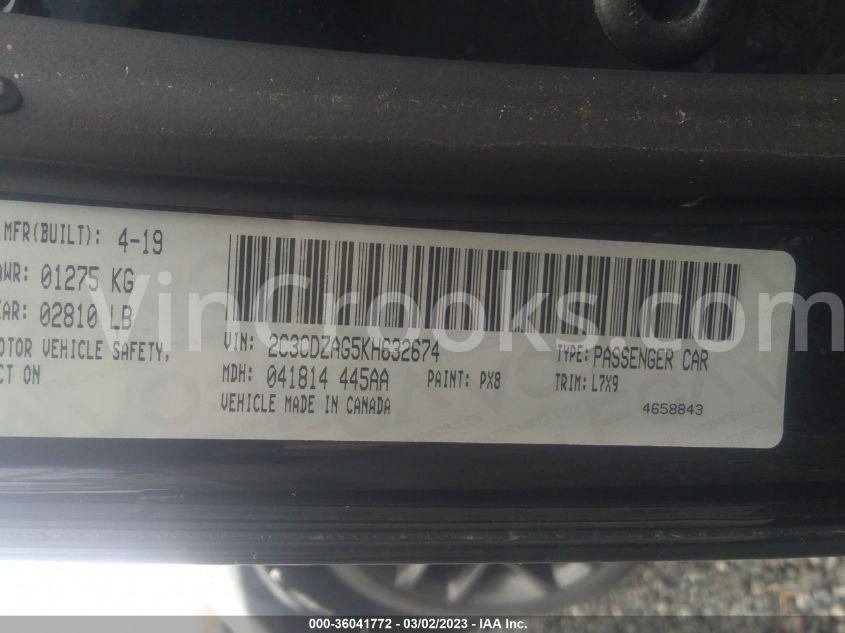 2C3CDZAG5KH632674
