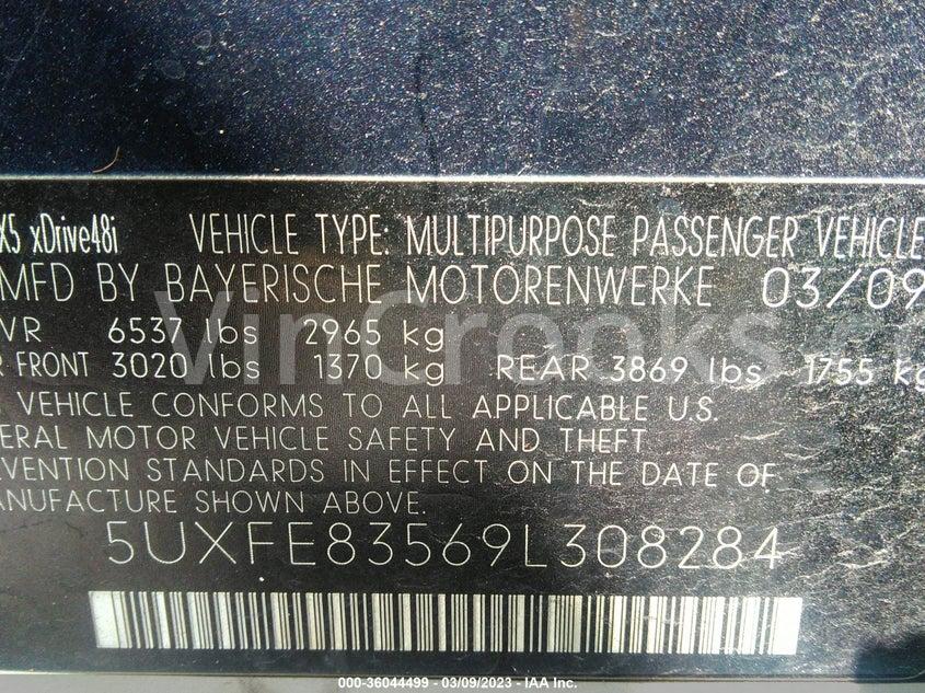 5UXFE83569L308284