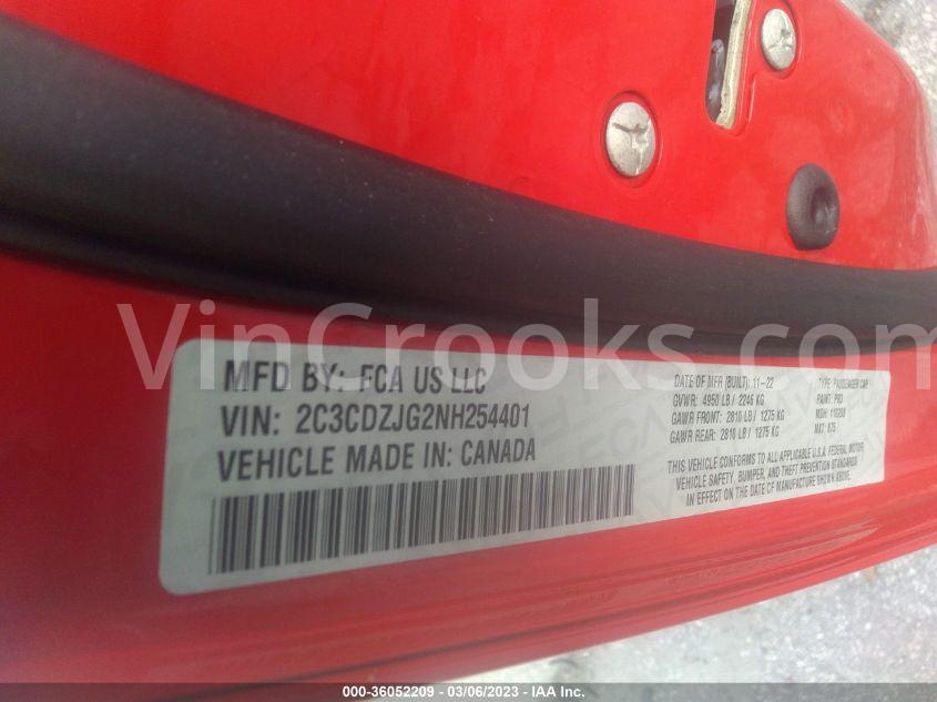 2C3CDZJG2NH254401