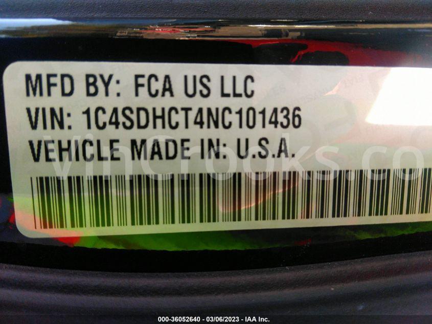1C4SDHCT4NC101436