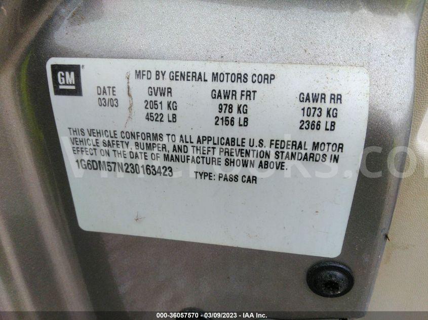 1G6DM57N230163423