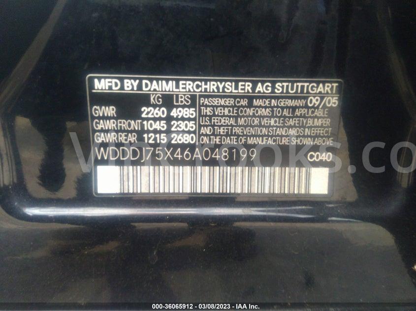 WDDDJ75X46A048199