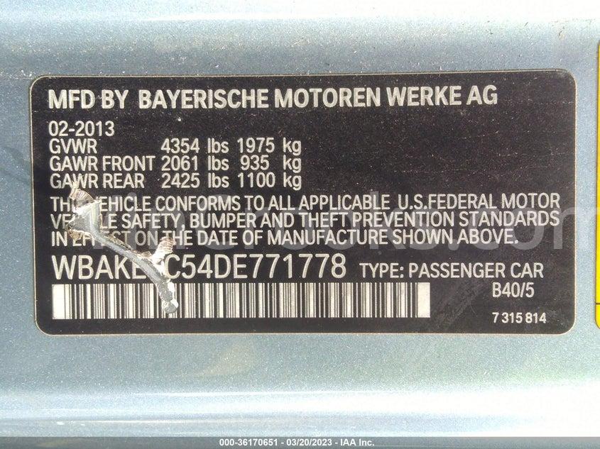 WBAKE3C54DE771778