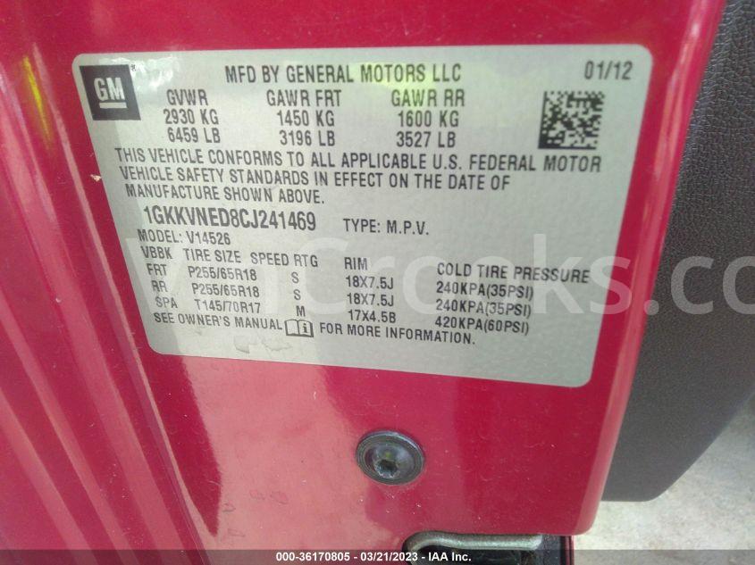 1GKKVNED8CJ241469