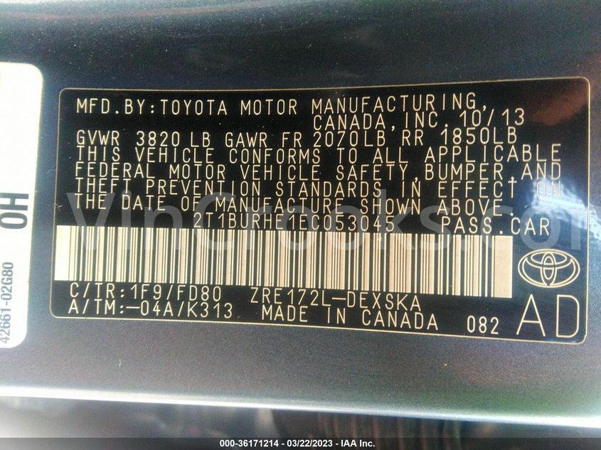 2T1BURHE1EC053045