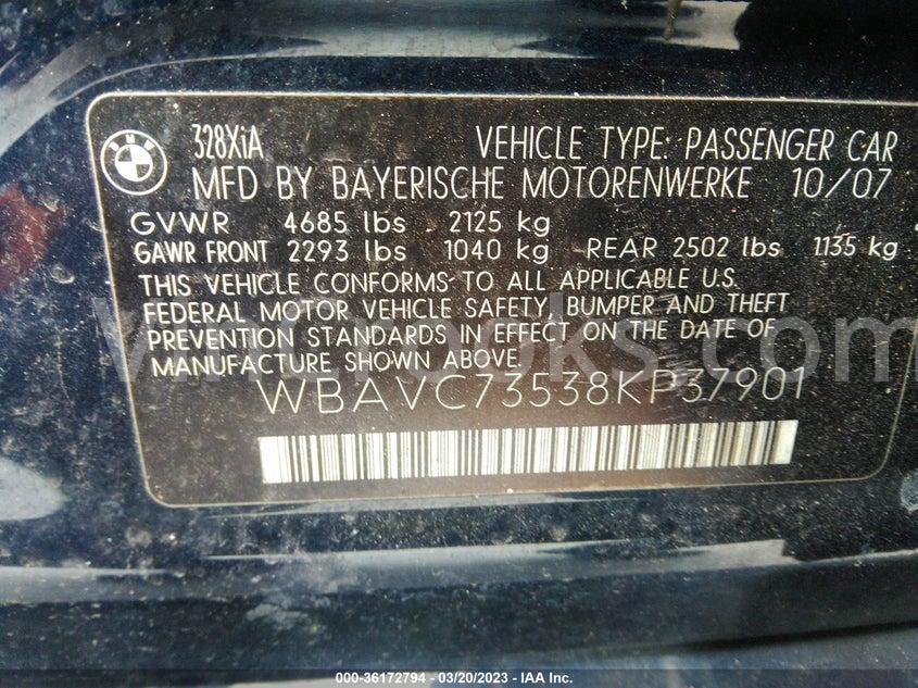WBAVC73538KP37901