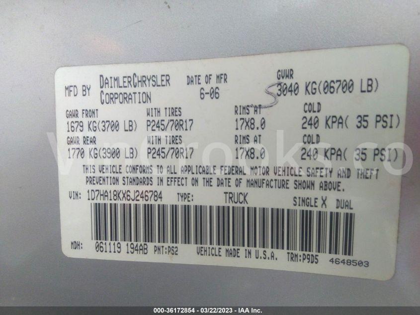 1D7HA18KX6J246784