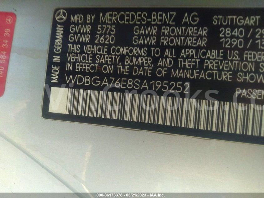 WDBGA76E8SA195252