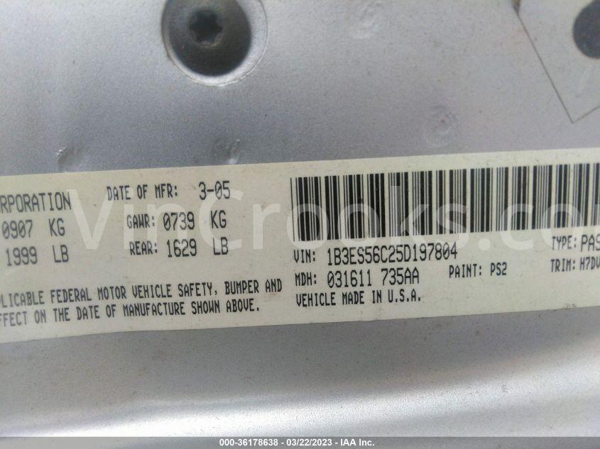 1B3ES56C25D197804