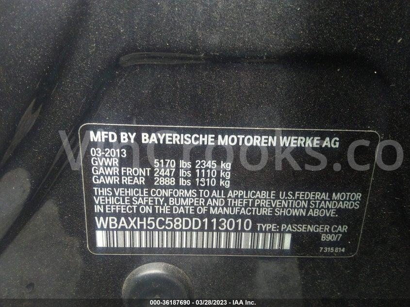 WBAXH5C58DD113010