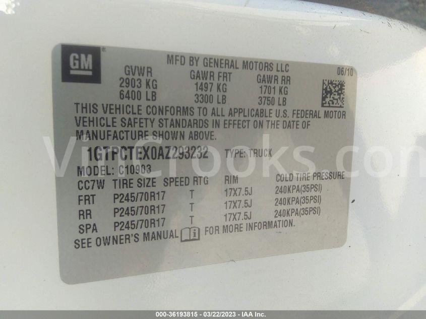 1GTPCTEX0AZ293232