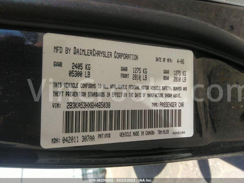 2B3KA53HX6H465038