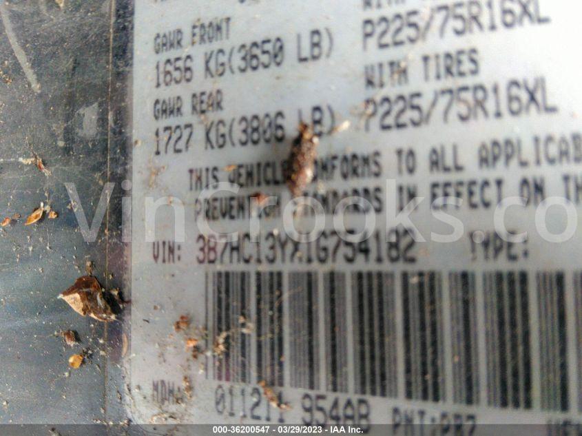 3B7HC13YX1G754182