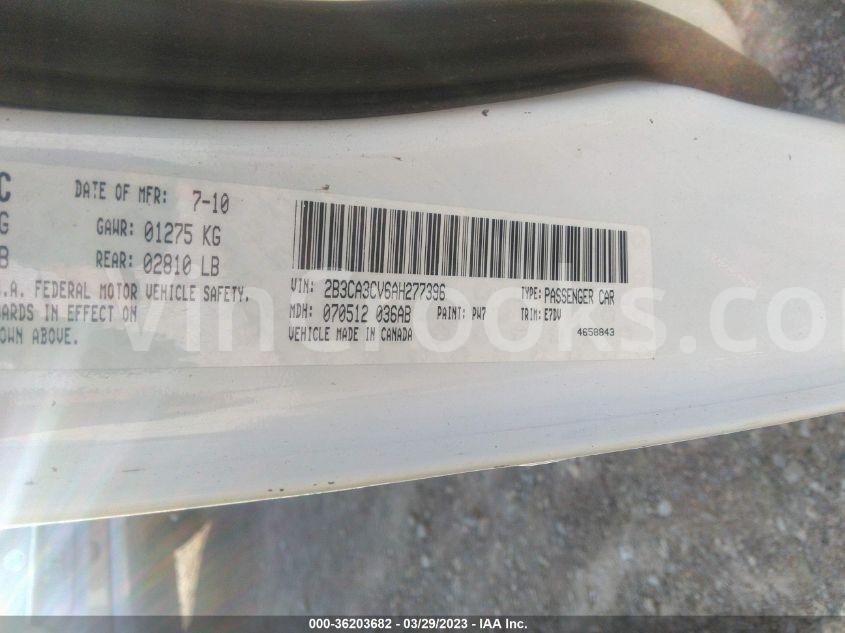 2B3CA3CV6AH277396
