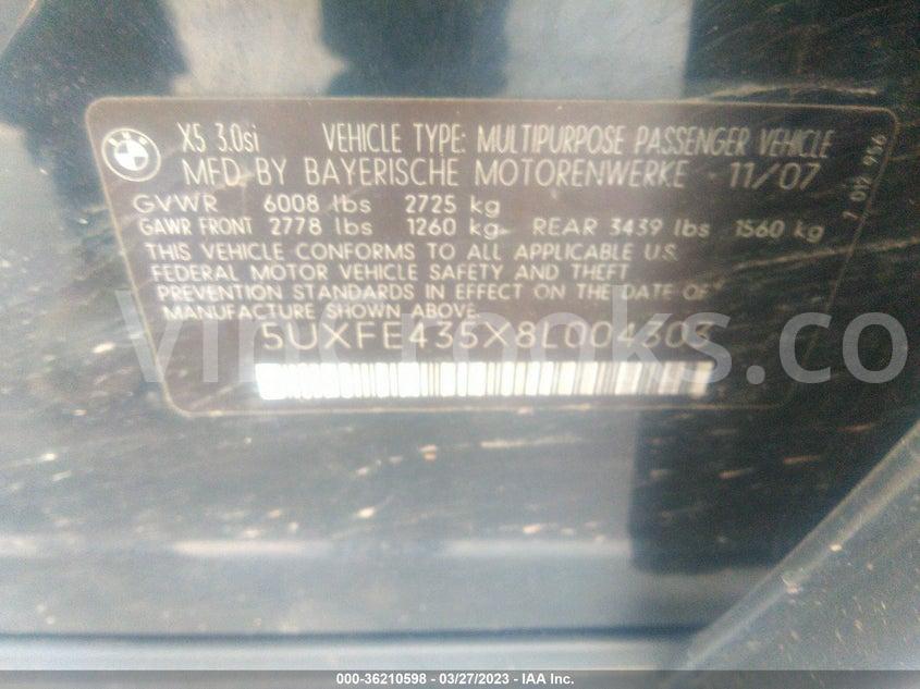 5UXFE435X8L004303