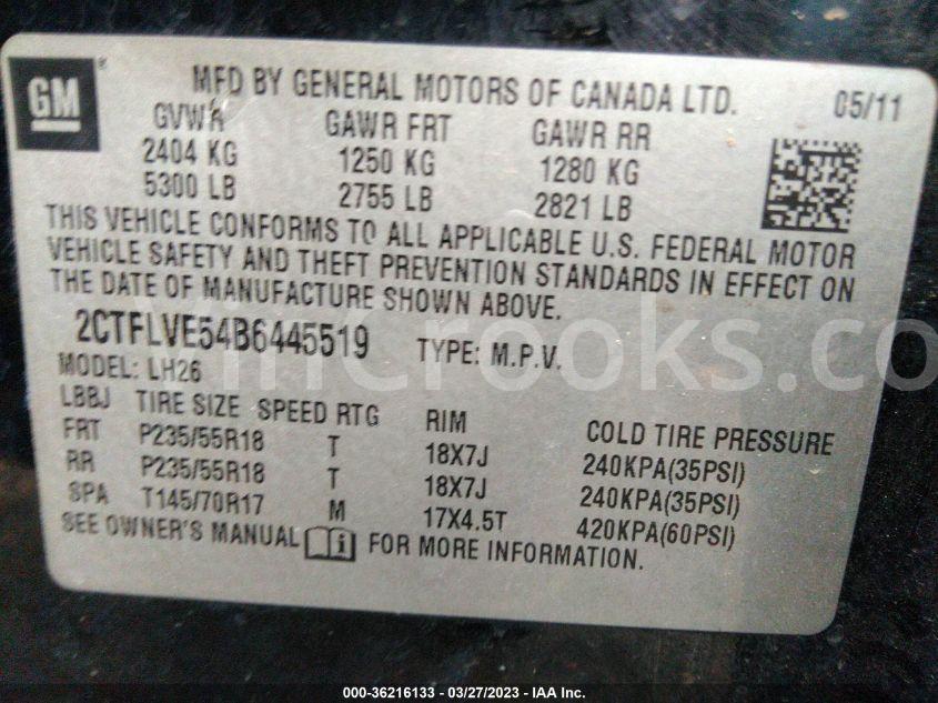 2CTFLVE54B6445519