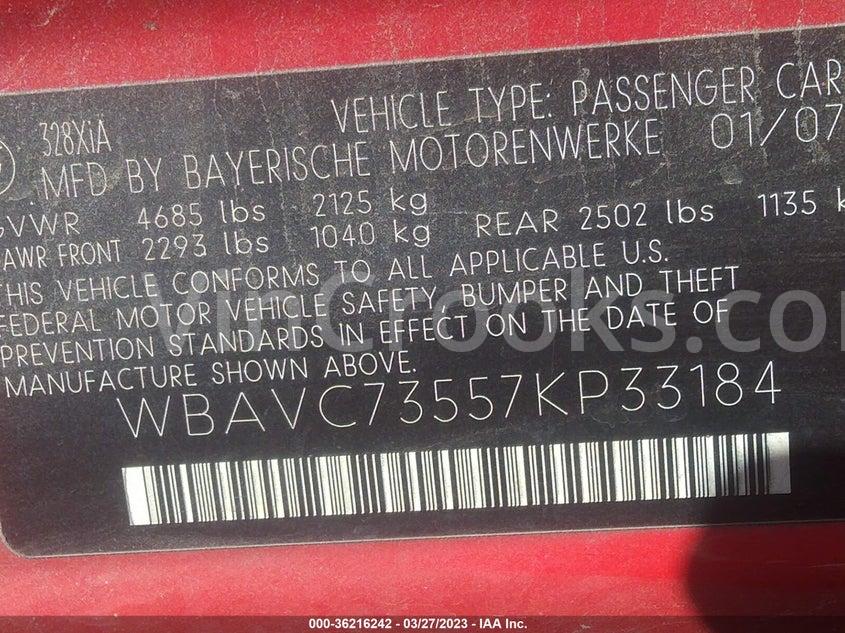 WBAVC73557KP33184