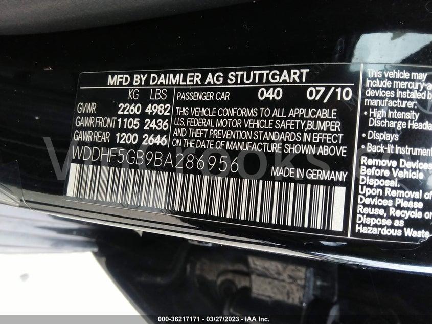 WDDHF5GB9BA286956