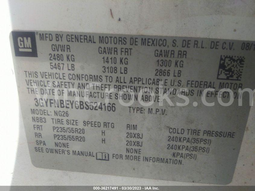3GYFNBEY6BS524166