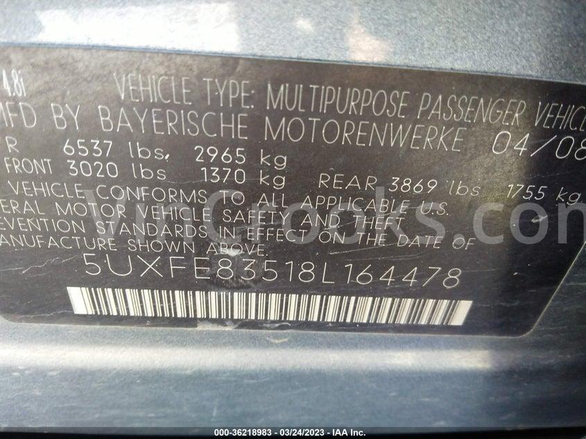5UXFE83518L164478