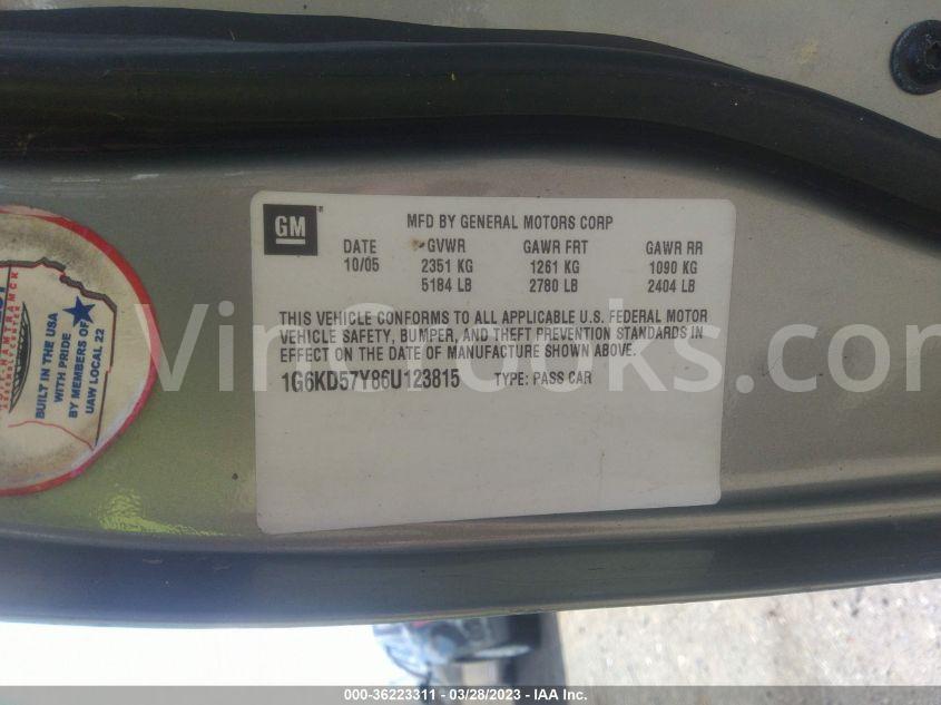 1G6KD57Y86U123815