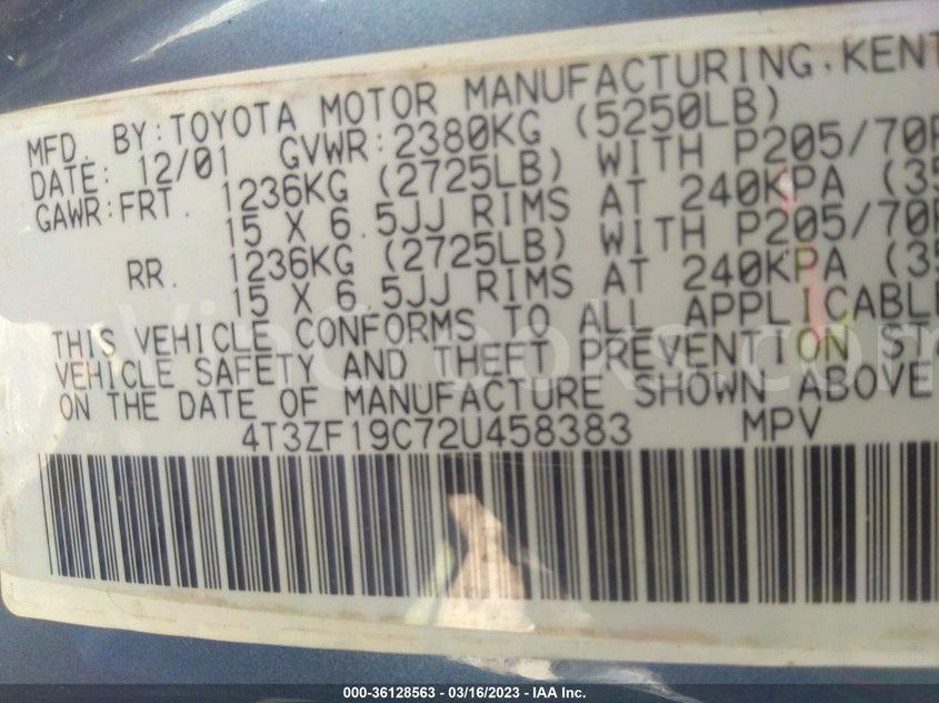 4T3ZF19C72U458383