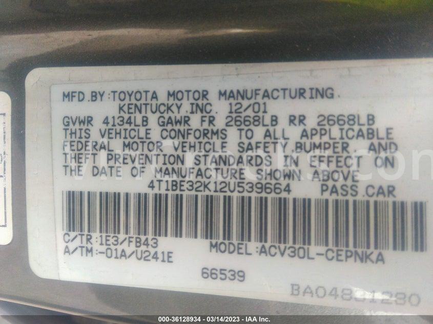 4T1BE32K12U539664