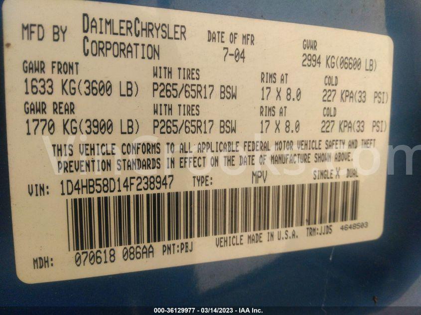 1D4HB58D14F238947