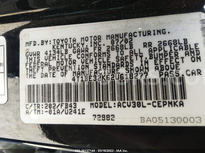 4T1BE32K62U618277