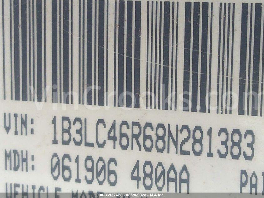 1B3LC46R68N281383