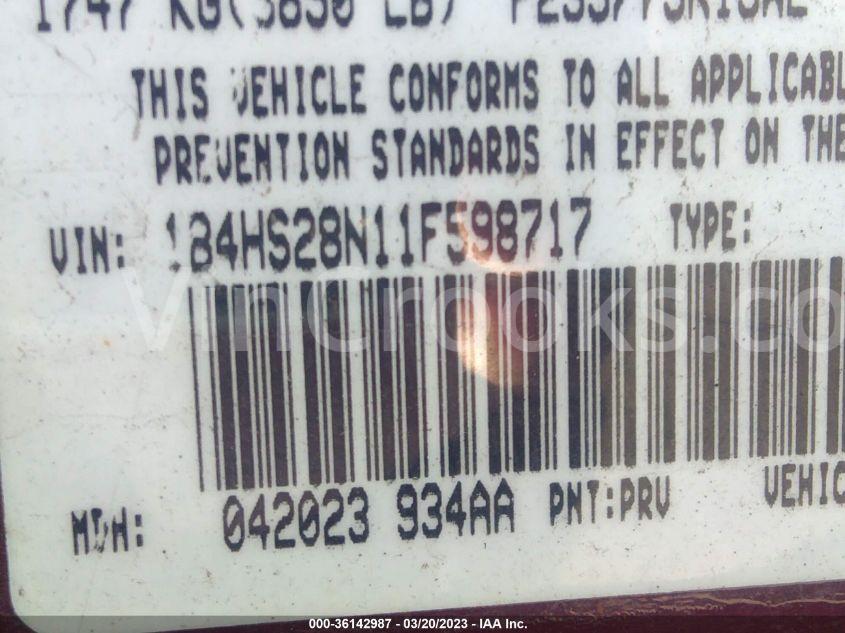1B4HS28N11F598717