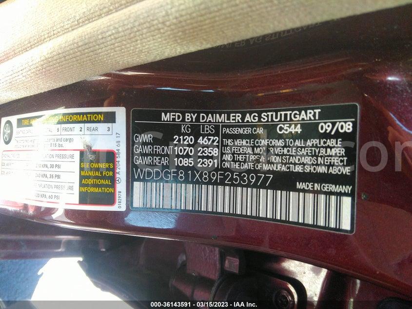 WDDGF81X89F253977