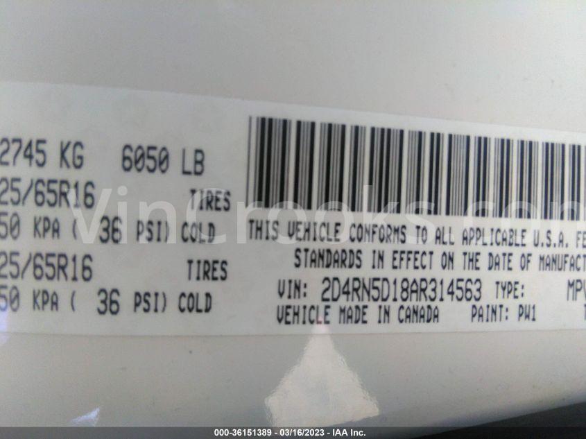 2D4RN5D18AR314563