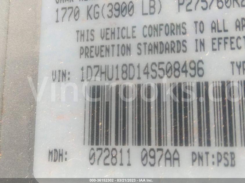 1D7HU18D14S508496
