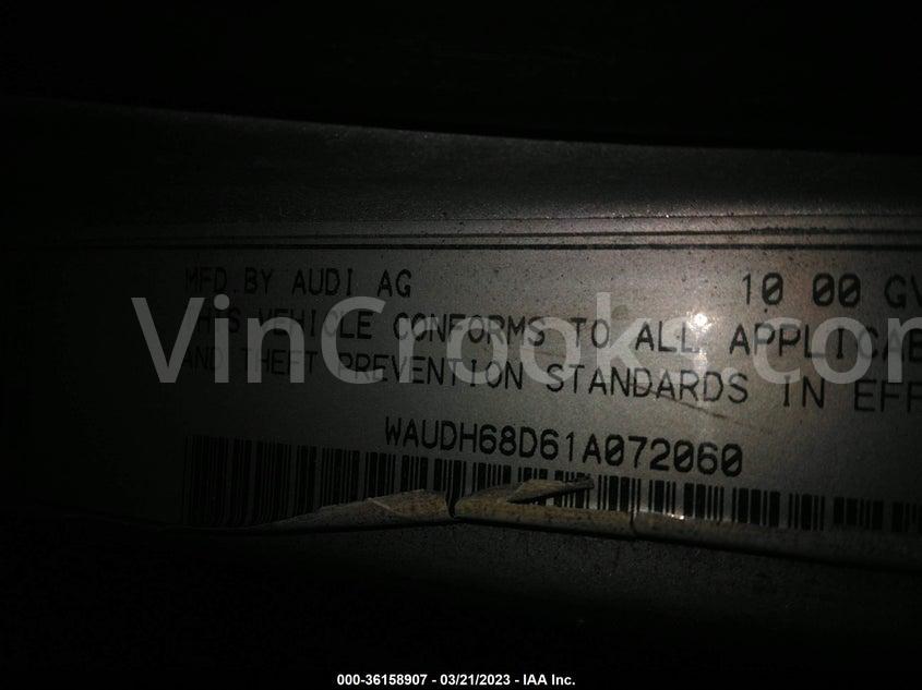 WAUDH68D61A072060
