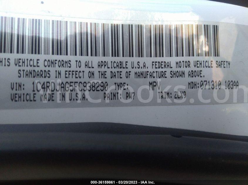1C4RDJAG5FC938290