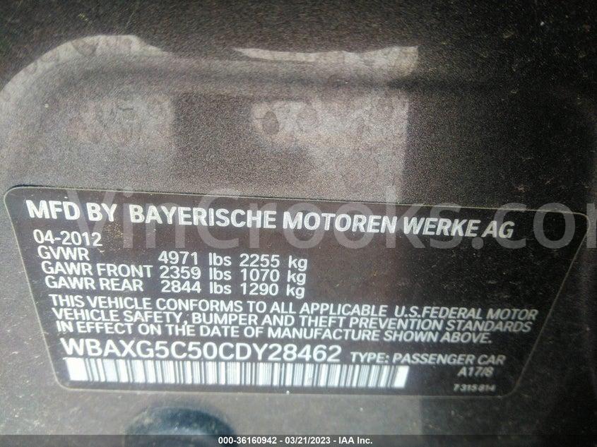 WBAXG5C50CDY28462