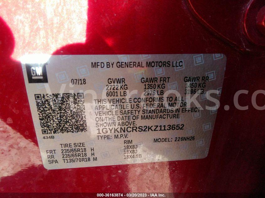1GYKNCRS2KZ113652