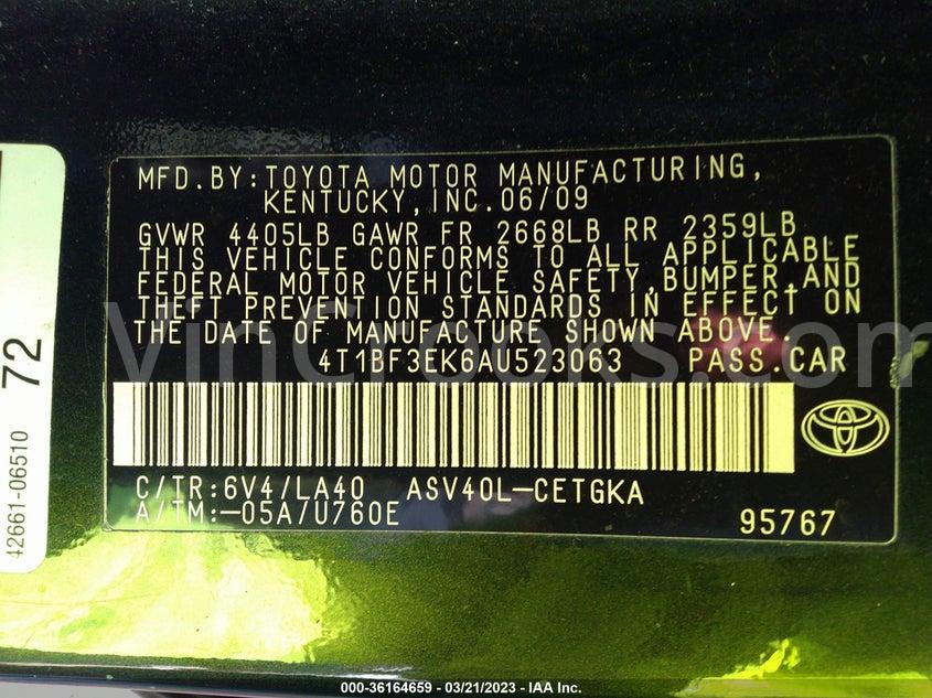 4T1BF3EK6AU523063