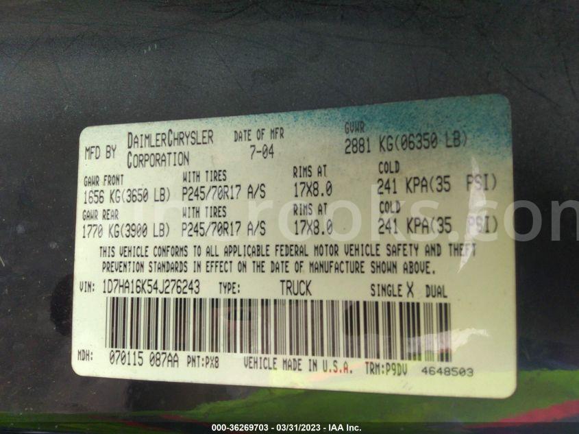 1D7HA16K54J276243